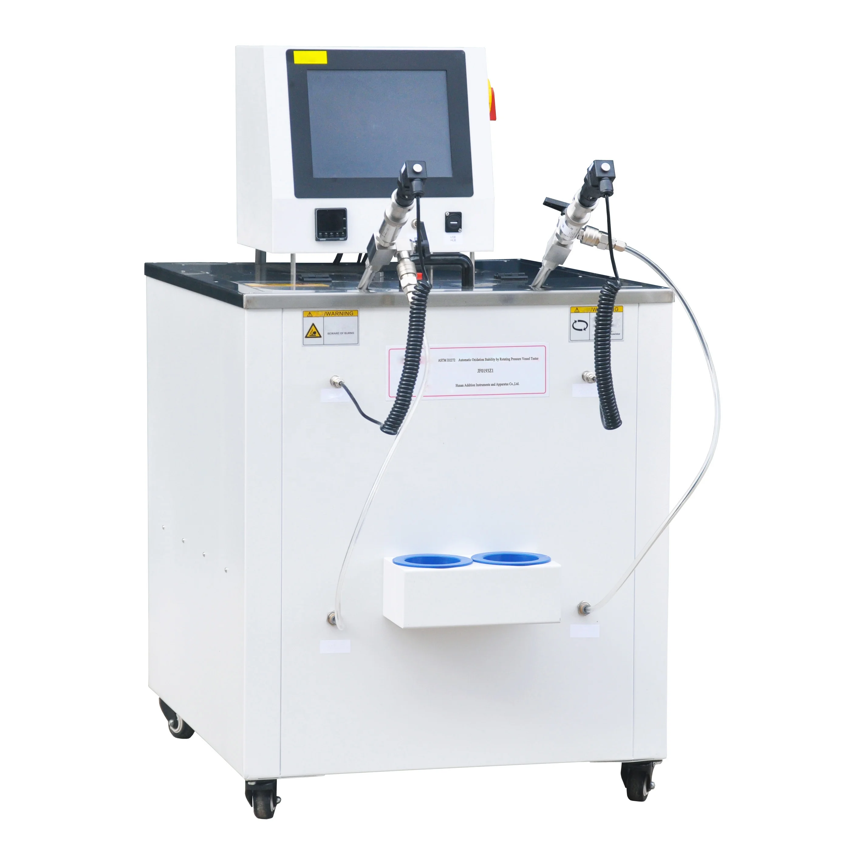 Astm D2272 Automatische Oxidatiestabiliteit Door Roterend Drukvat Tester Antioxidatie Stabiliteitsinstrument