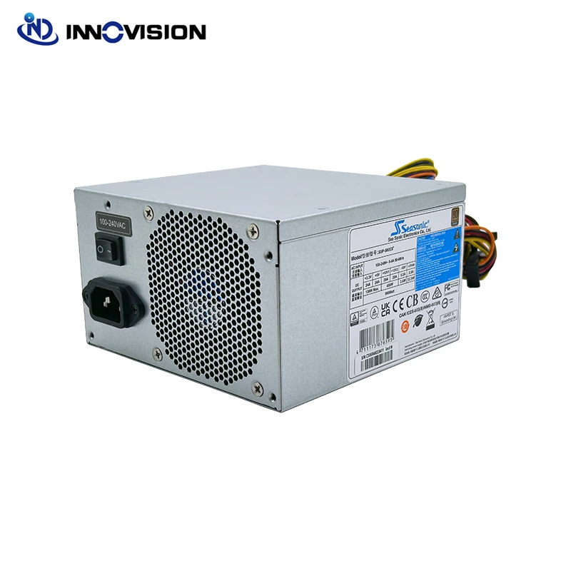 Seasonic 3-year Warranty SSP-500ES2 Stock ATX Switching power supply Rated 500W PSU with 80 Plus Bronze for 2U 3U 4U IPC case