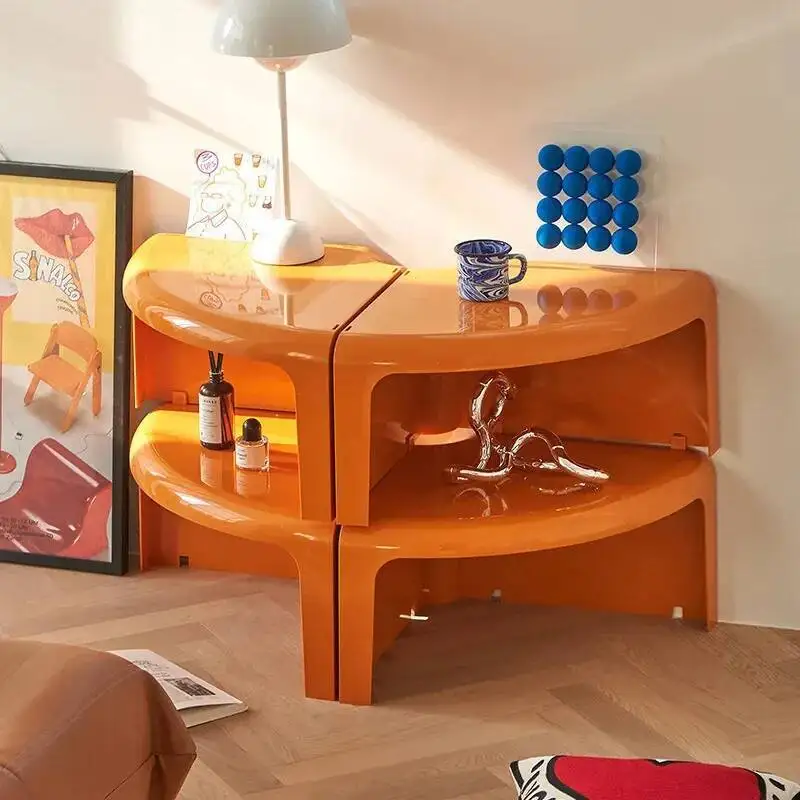 

Design irregular coffee table decoration, creative office, living room, lounge, table, bedroom, wooden countertop, center home