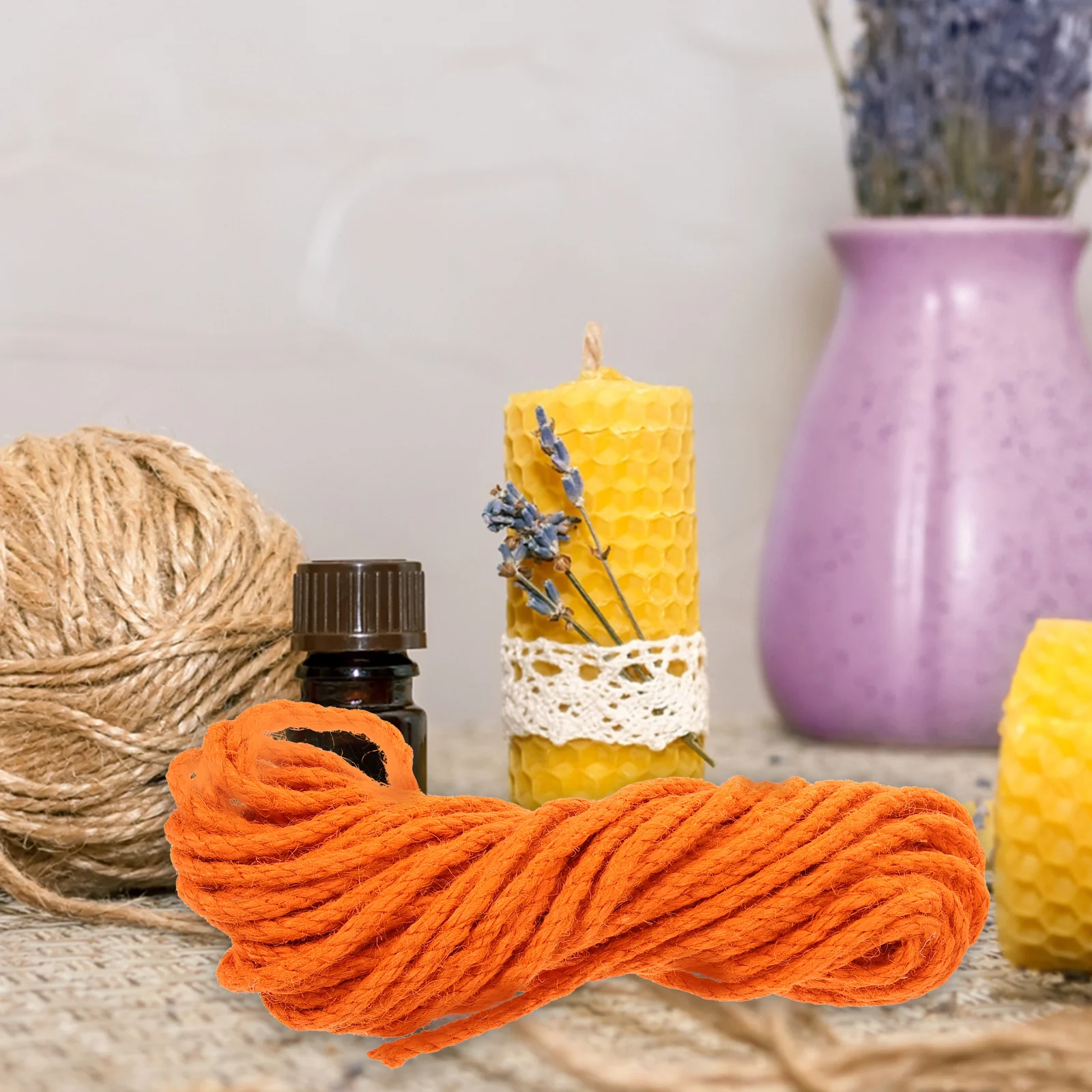 

Nature Sisal Hemp Rope DIY Cat Scratcher Replacement Durable Wear-Resistant Cuttable Multi-Function Household Pet Supplies