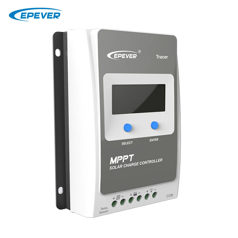 Imagem -06 - Epever-mppt Controlador de Carga Solar Tracer3210an 30a 12v 24v Auto Trabalho com Rs485 ce Rohs para Estações de Comunicação