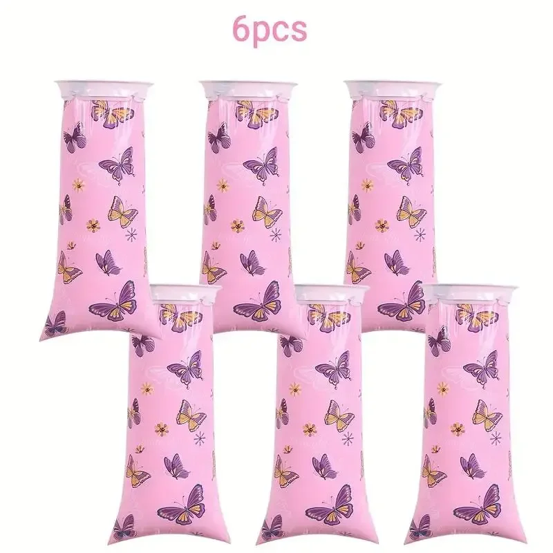 6 قطعة 1000 مللي حقيبة القيء القابل للتصرف للأطفال الكبار سيارة شنت الكرتون دوار الحركة أكياس المحمولة حقيبة الإسهال كيس البول #3