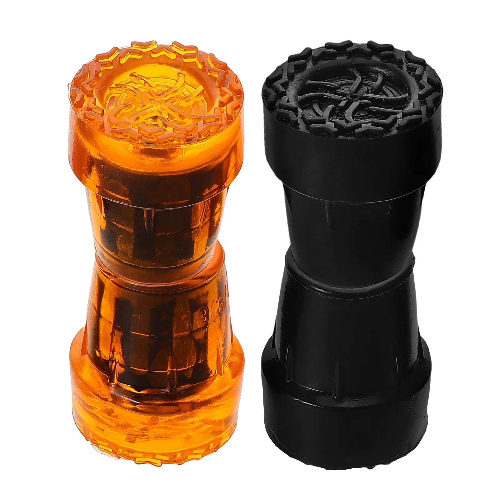 

4pcs Trekking Pole Tips Anti-Slip Crutch Foot Pads Durable Walking Stick Accessories Hiking Snowy Paths Rocky Trails Sand