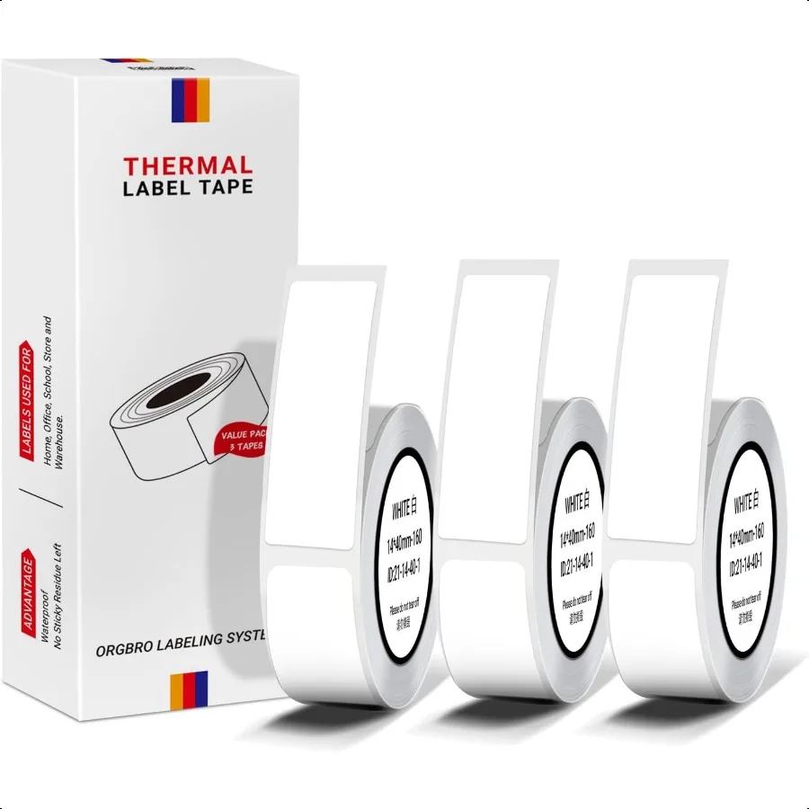 

Лента для изготовления этикеток X1, натуральная термобумага для печати этикеток, 0,47 × 1,57, 12 × 40 мм, стандартная ламинированная офисная лента для маркировки, замена 160