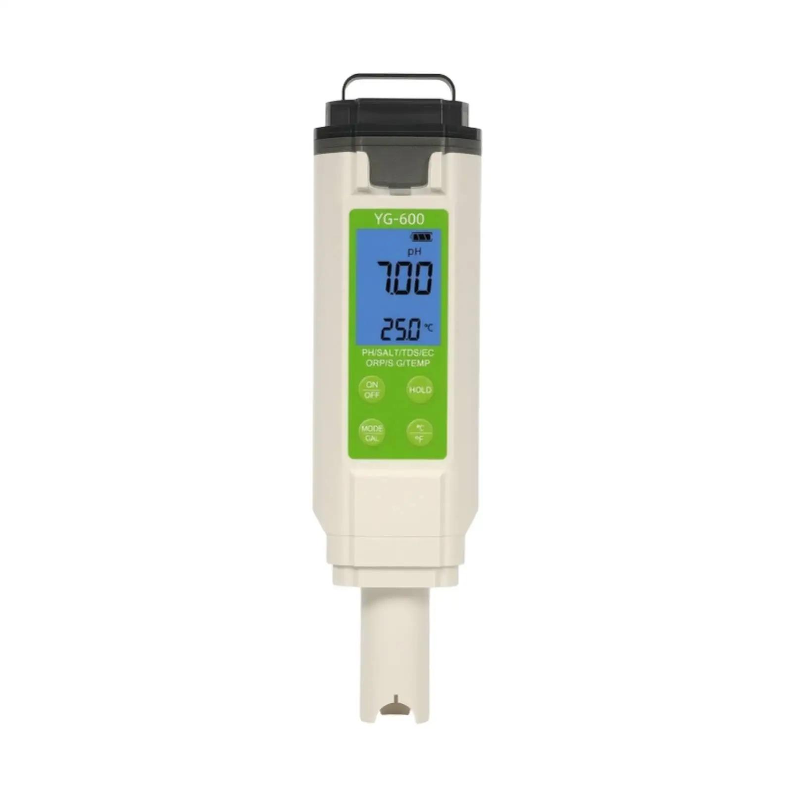 7-in-1 Water Tester Handheld Digital Acidity-Alkalinity Level Meter Lightweight