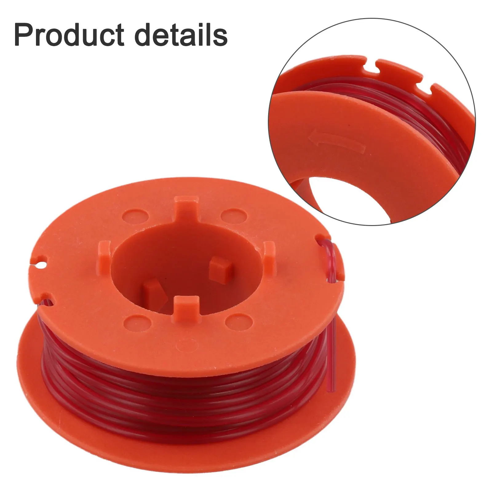 F016800175 Replacement Spool For For Bosch ART 23 COMBITRIM ART 26 COMBITRIM ART 30 COMBITRIM with 1.5mm Round Line 10M per Reel