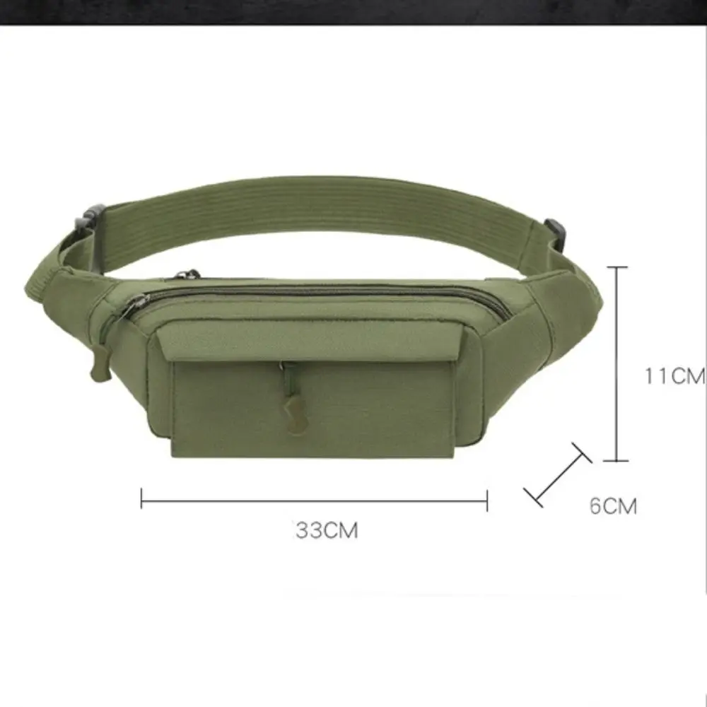 Shoulder Belt Bags Men\'s Waist Bag Pouch Hip Sack Oxford Cloth Belly Waterproof Male Banana Fanny Pack Phone Bag