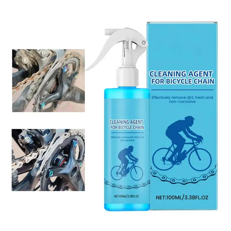 

Degreaser Spray For Bike Chain 100ml Motorcycle Bike Drivetrain Cleaner Lubrication And Anti-friction Motorcycle Drivetrain