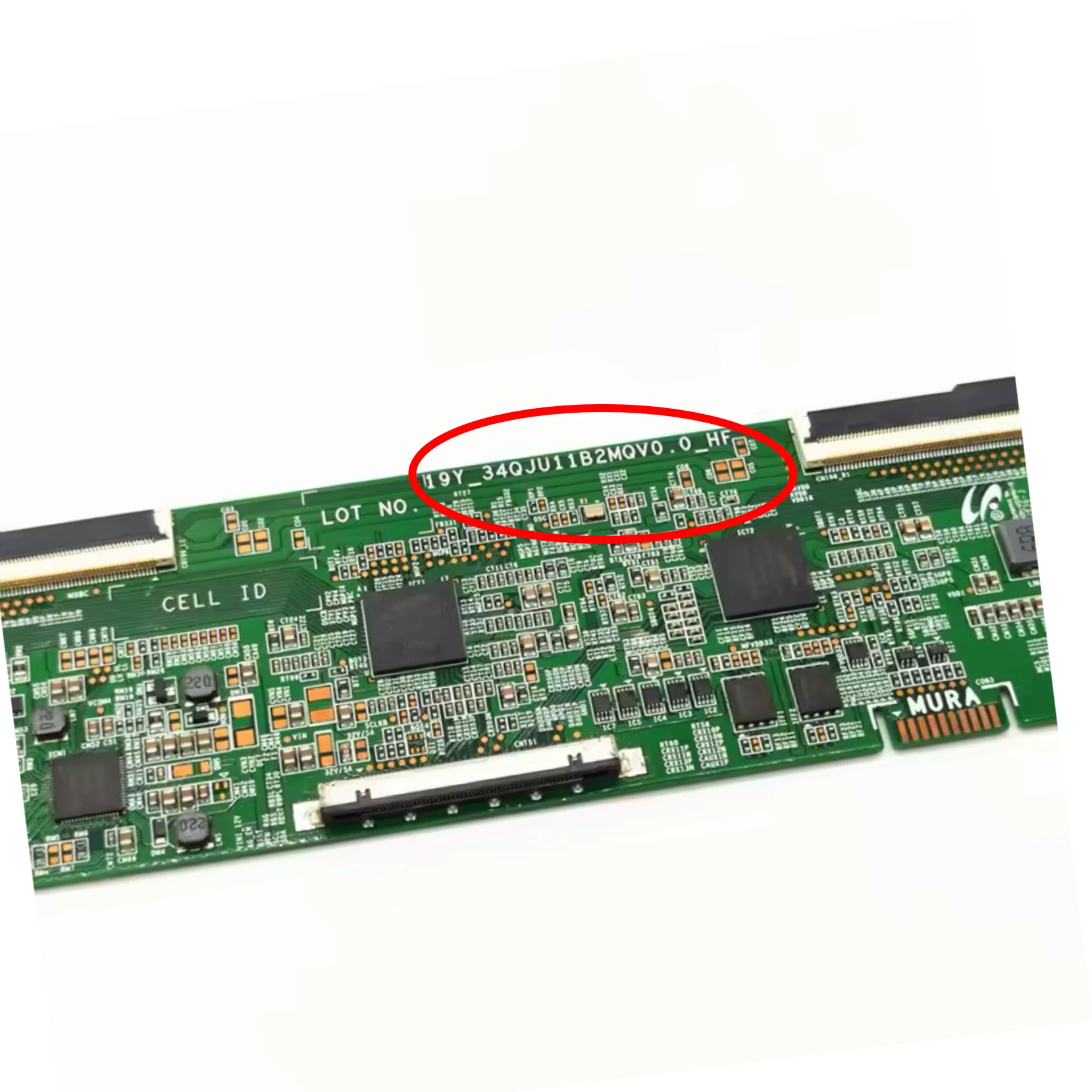 Originale per scheda logica XMMNTWQ34 19Y-34QJU11B2MQV0.0-HF schermo LSM340YP scheda logica originale CCPD-TC-340-001 v4.0 34 pollici disp