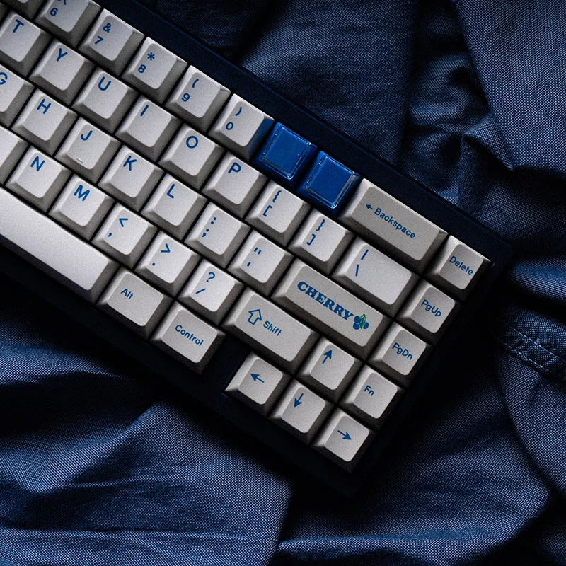 CLASSIC BLUE factory height keycap magnetic axis keycap PBT Keycaps beige