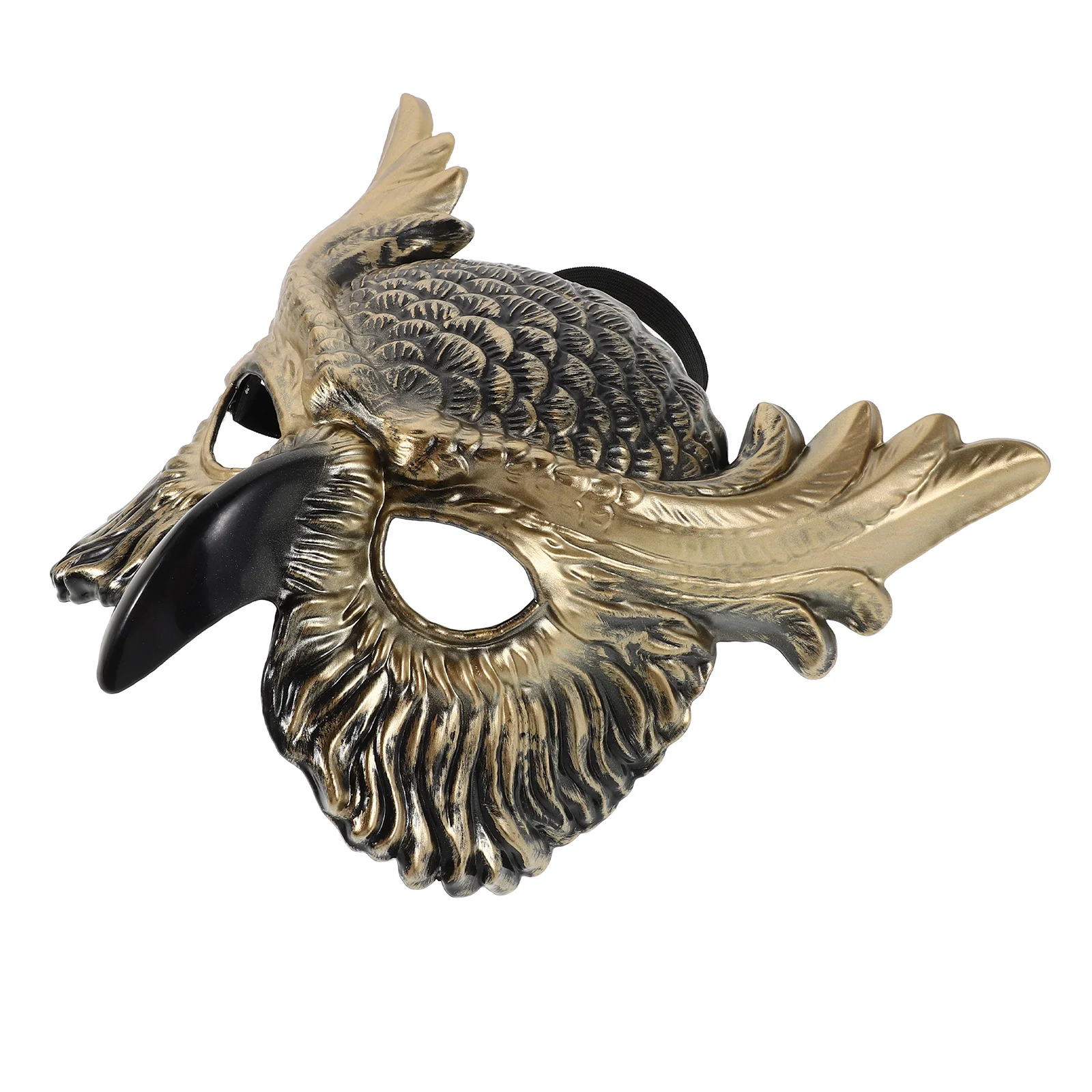 

1pcs Owl Mask: Realistic Half Face Animal Masquerade Costume For Halloween Carnival Party Cosplay Fancy Dress Lightweight