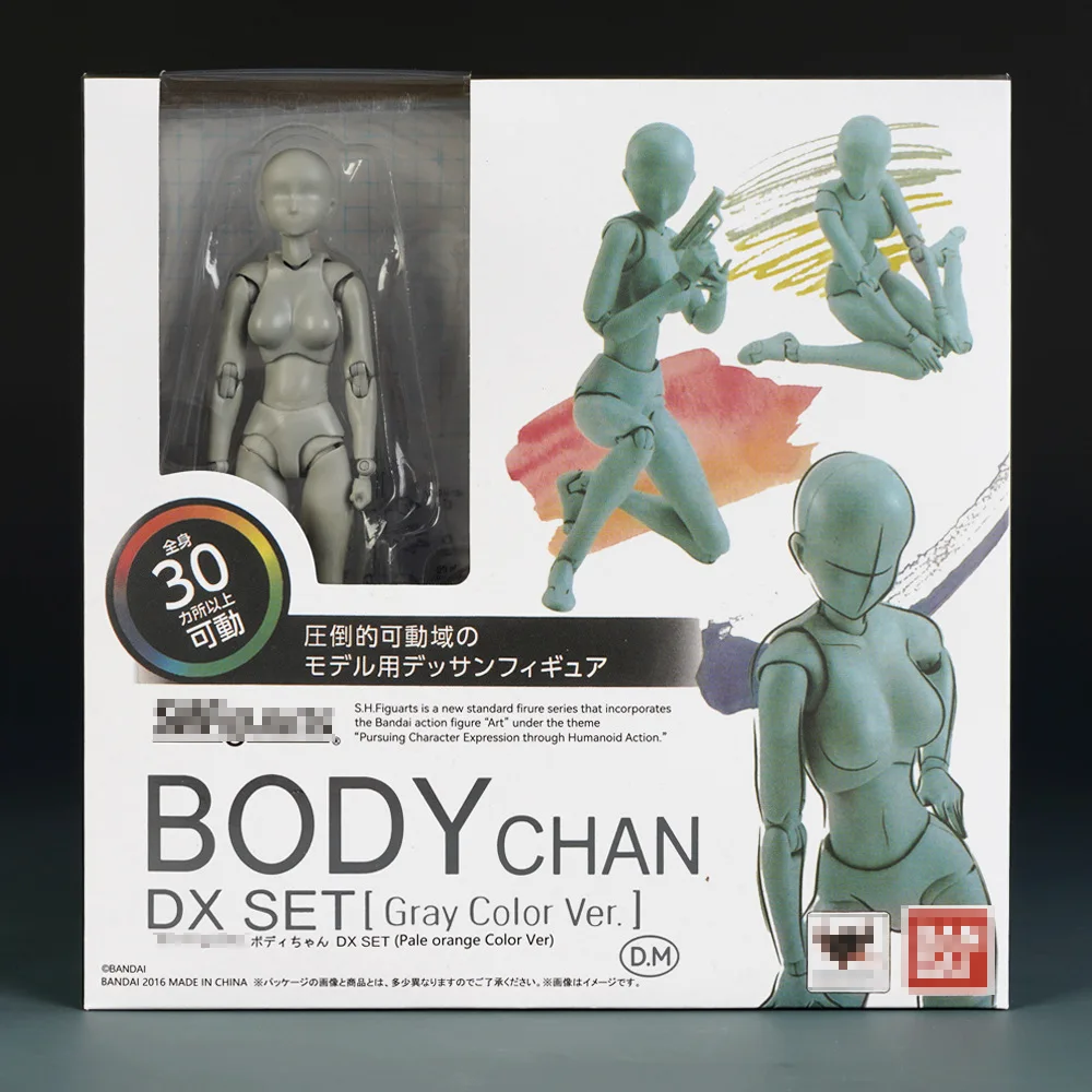 Sketch Draw-figura de acción de Kun Body Chan para hombre y mujer, cuerpo móvil, dolor en las articulaciones, modelo de juguete Shf, maniquí para dibujar