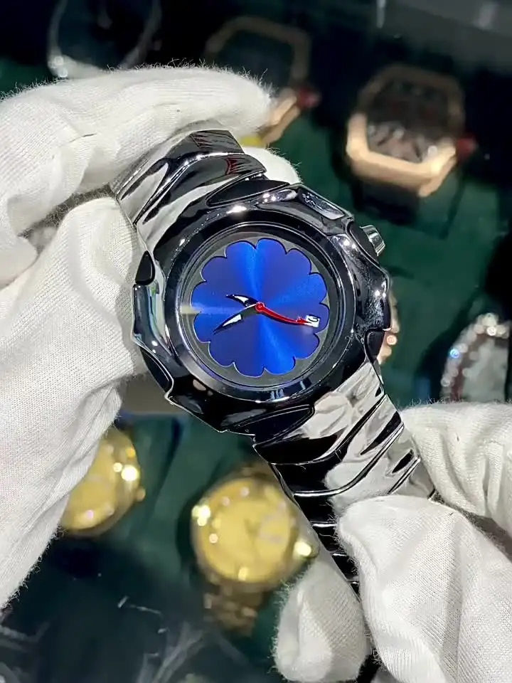 Fashion luxury y2k original shaped blade oakley mechanical watch