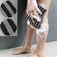 Men's Exfoliating Washcloth Back Scrubber Silver-ion Multi-Function Foam Bath Towel Ultra-Long Shower Towel 4