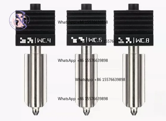 Tungsten Carbide Hotend Nozzle, Standard Flow 0.4/0.6/0.8mm, 3D Printer Replacement Accessories