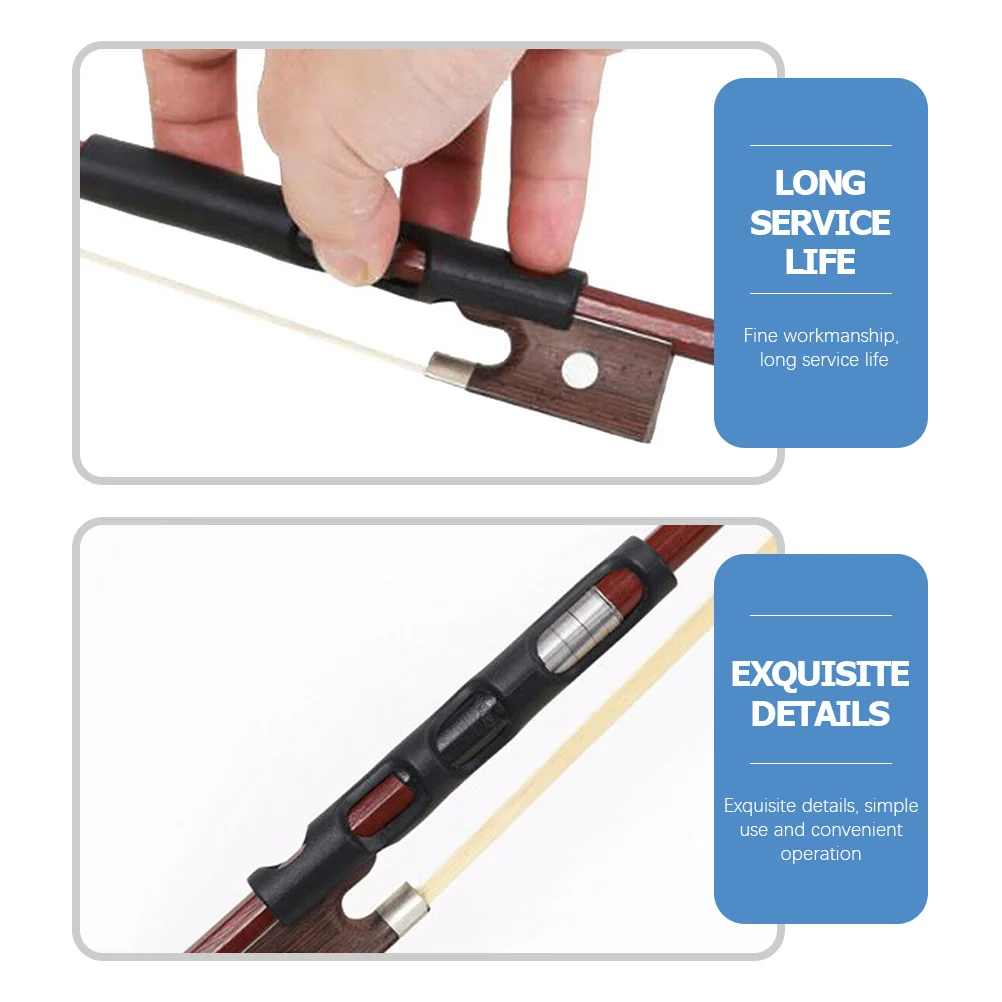 

3pcs Violin Bow Corrector Premium Rubber Posture Correction Tool For Kids Adults Small Lightweight Durable Practice Aid Musical