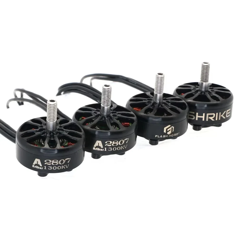 VoltS4PCS FLASHHOBBY A2807 1300KV 6S Brushless Motor For 7inch FPV Freestyle Long Range Drone DIY Parts
