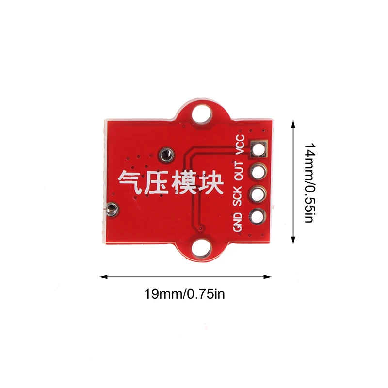 1PC DC 3.3V-5V 0-40KPa Pressure Sensor Module Connect 2.5MM Soft Tube Digital Liquid Water Level Controller Board For Arduino