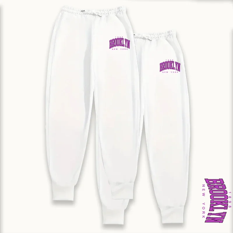 Brooklyn Womens 2 Pack Sweatpants Everyday Jogging Pants Soft Fit Trousers 2025 Autumn Winter Casual Streetwear Lounge Wear Set