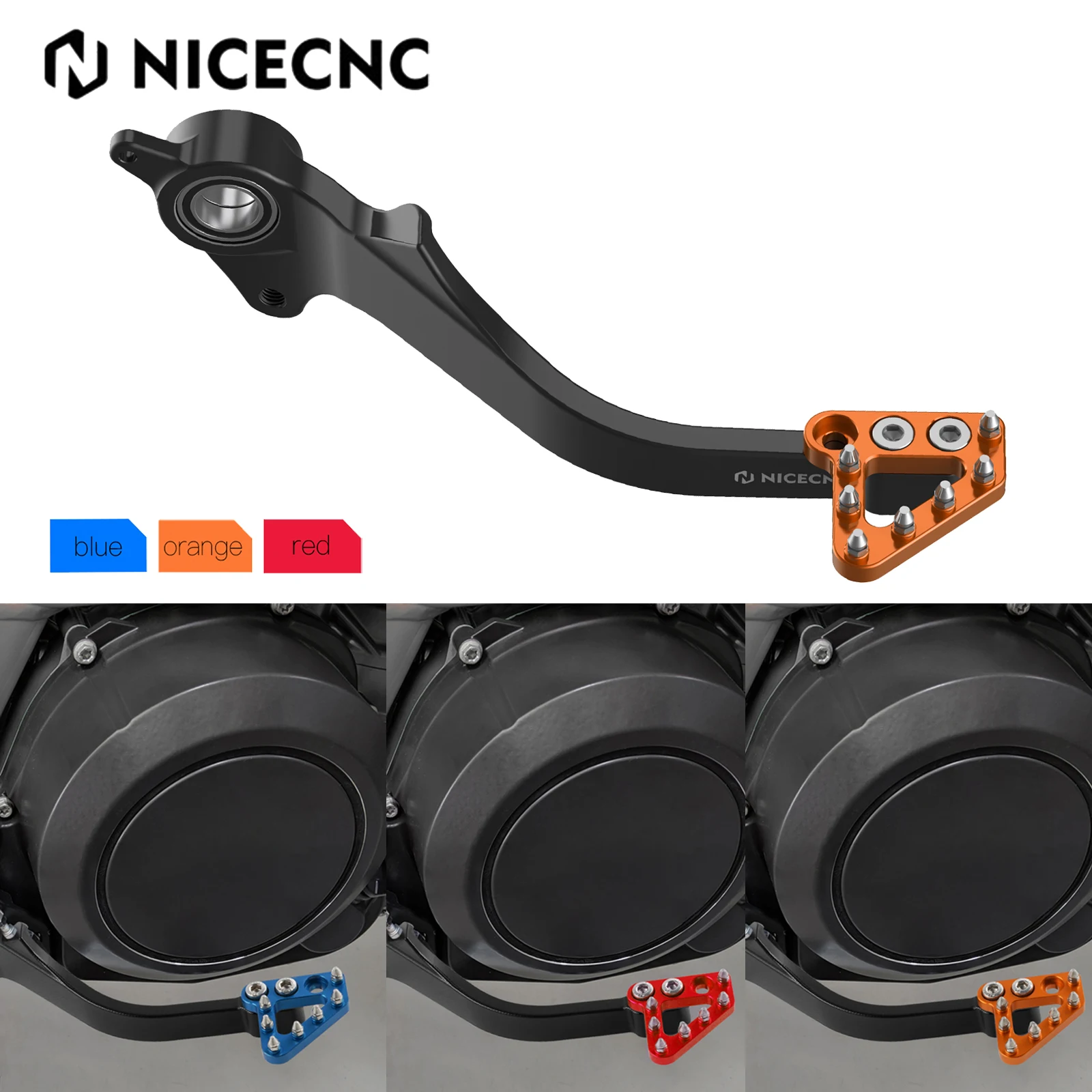 

For KTM 690 Enduro R 690 SMC R 2019-2023 Foot Brake Pedal Lever Husqvarna 701 Enduro 701 Supermoto 2020-2024 GasGas 700 SM ES