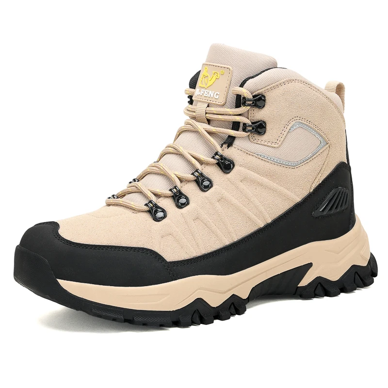 

Men's hiking outdoor shoes, four season hiking shoes, hiking low cut lace up shoes, outdoor travel waterproof and anti slip spor