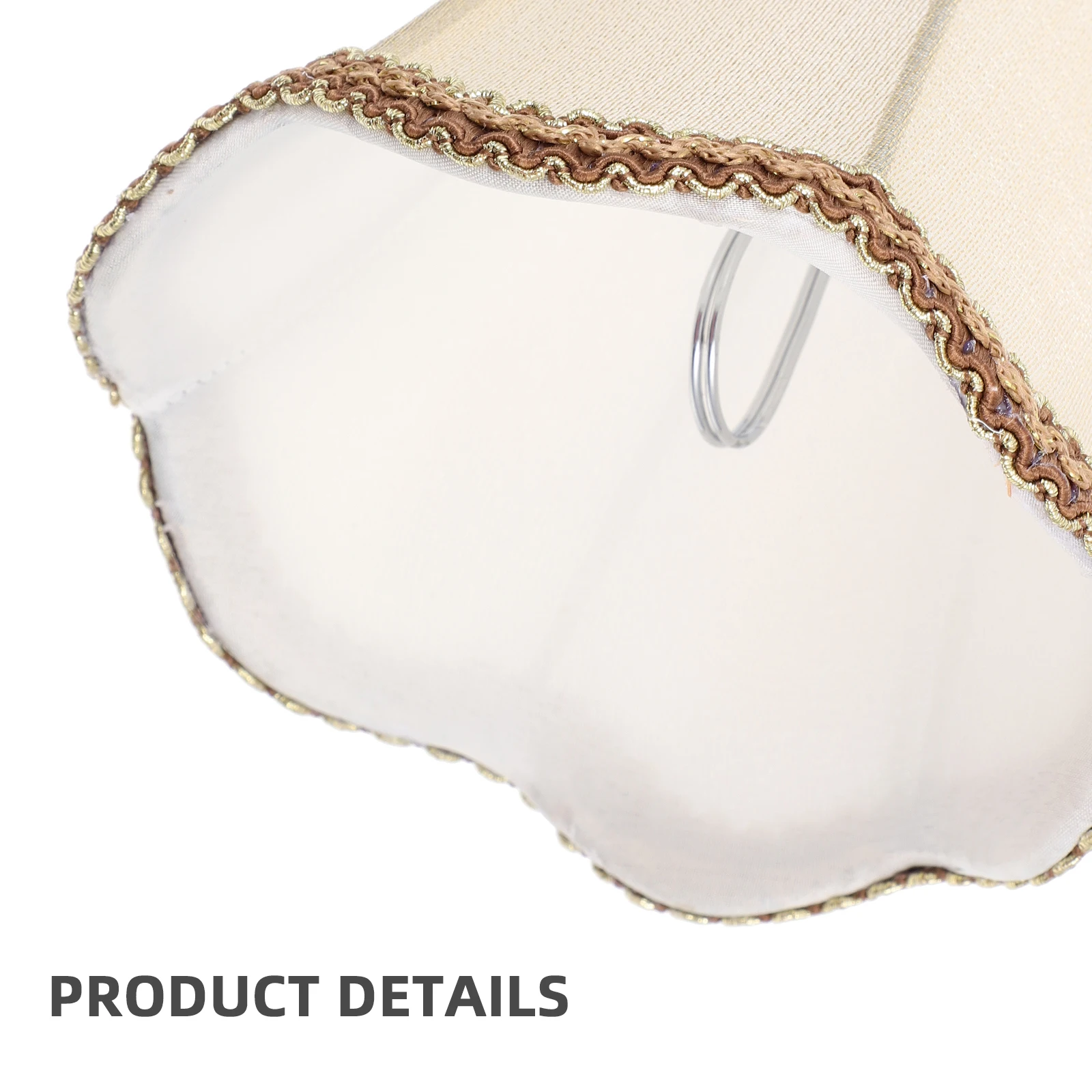 

Stylish Cloth Lampshade Exquisite Cover Dustproof Eye Protection Soft Light Diffuser Indoor Use Easy Install Multiple Sizes