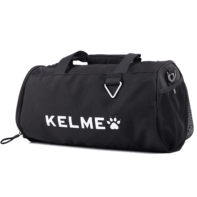  Kelme Sports Bucket Bag Fitness Bag Dry Wet Separation Cylinder Diagonal Straddle Bag Training Bag Travel Backpack 