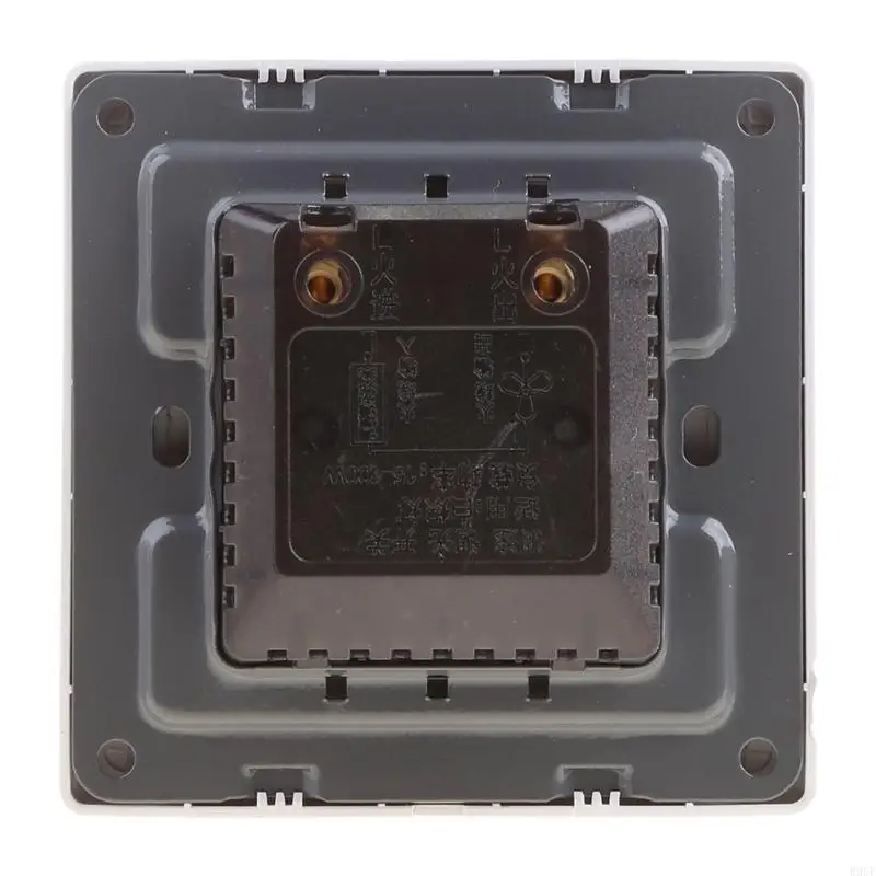 

220V Adjustable Ceiling Fan Speed Control Wall Button Dimmer Electronics Mechanical Rotary On/Off