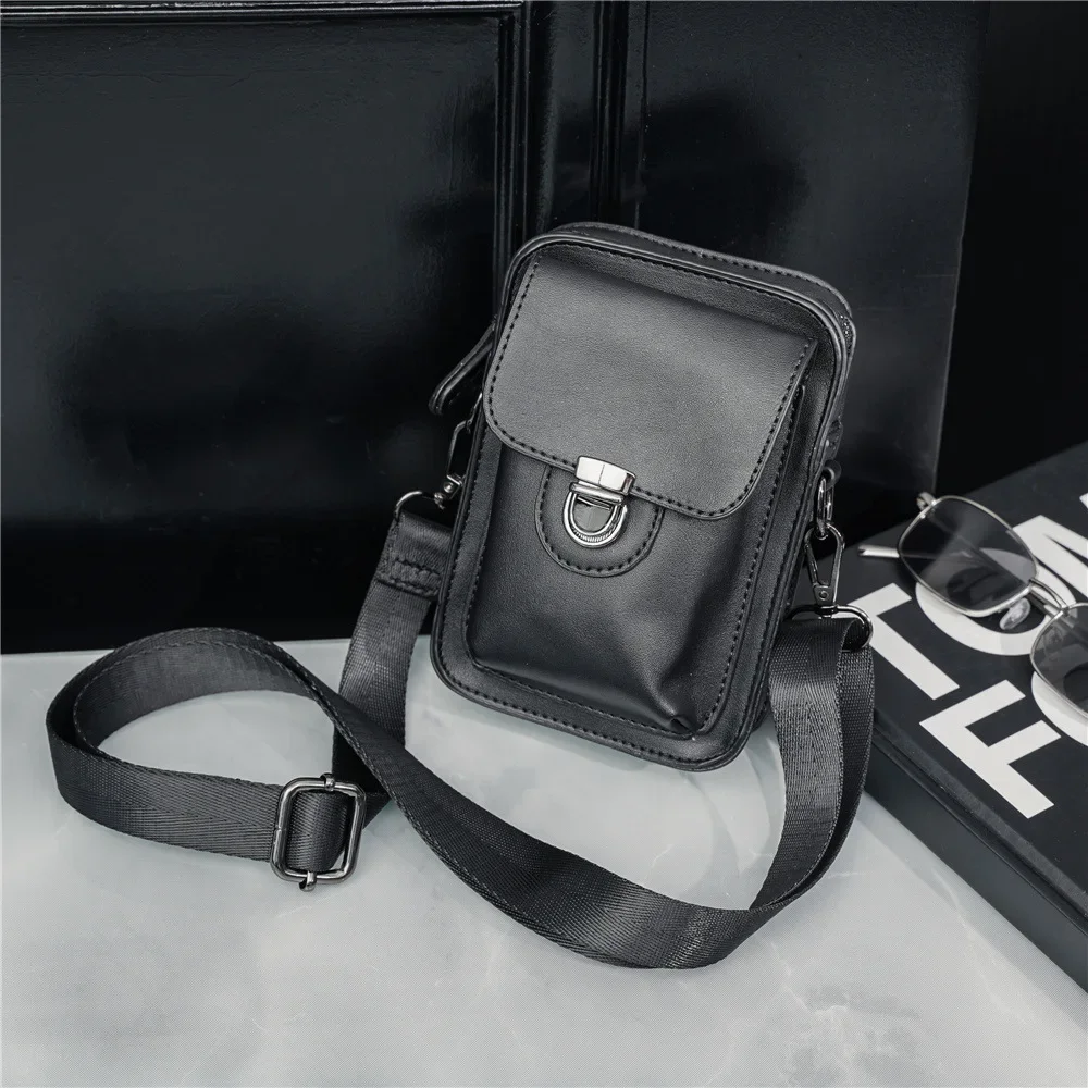 

Fashion Business Men's Crossbody Bag Small Shoulder Messenger Bag Men Shoulder Bag Sling Bag Male Phone Bag Handbags