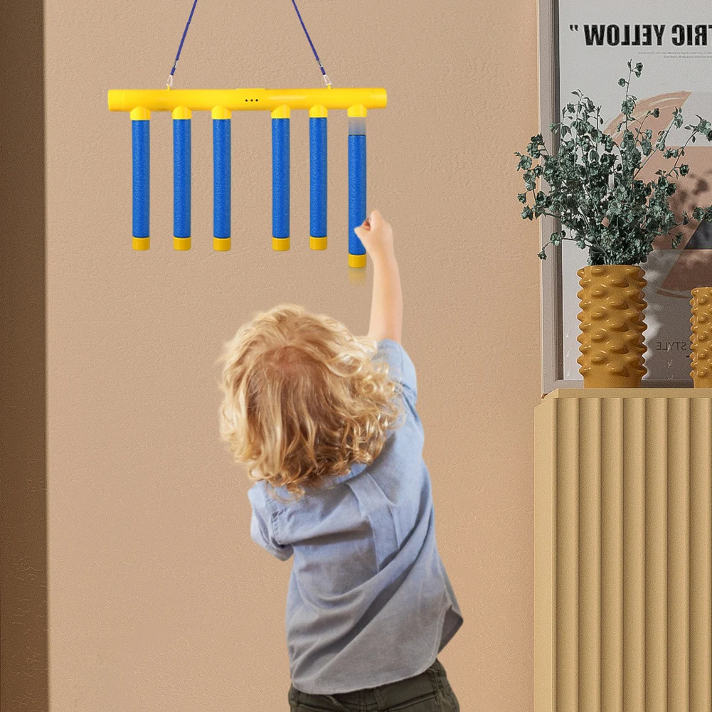 Stokvangspeelgoed voor kinderen, 3 instelbare snelheid, vallende stokken, sportspel, stokreflexuitdagingsspel voor trainingsreactievermogen