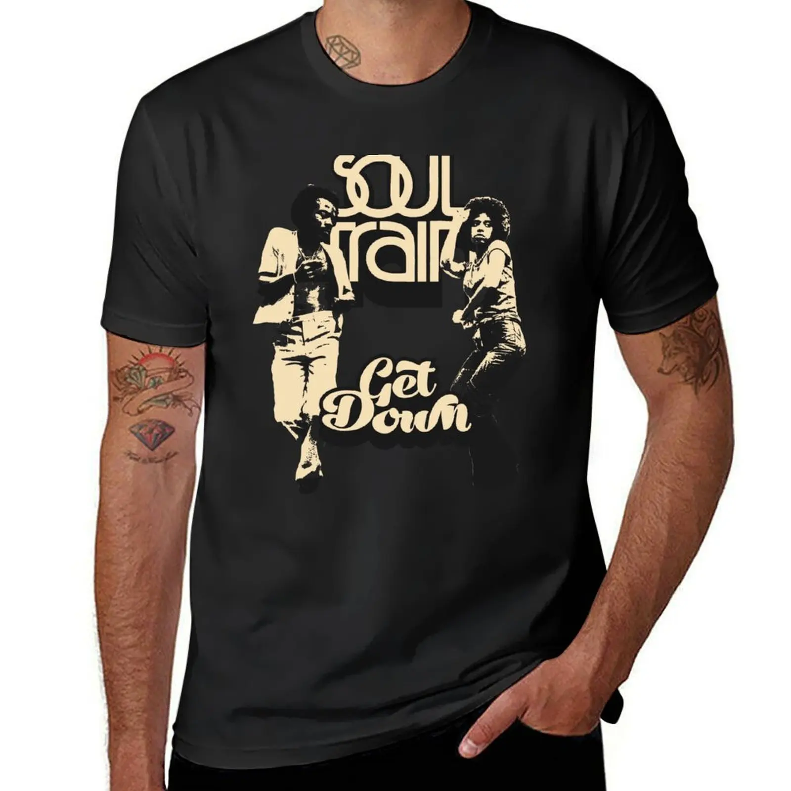 

Soul Train T-Shirt animal prinfor boys blanks summer tops men t shirt