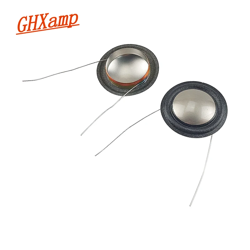 Altavoz tweeter de 19,43mm y 4ohm, bobina de voz de 19,5 núcleos, película de titanio importada 19,4 + Borde de seda, accesorios de salida lateral, 2 piezas