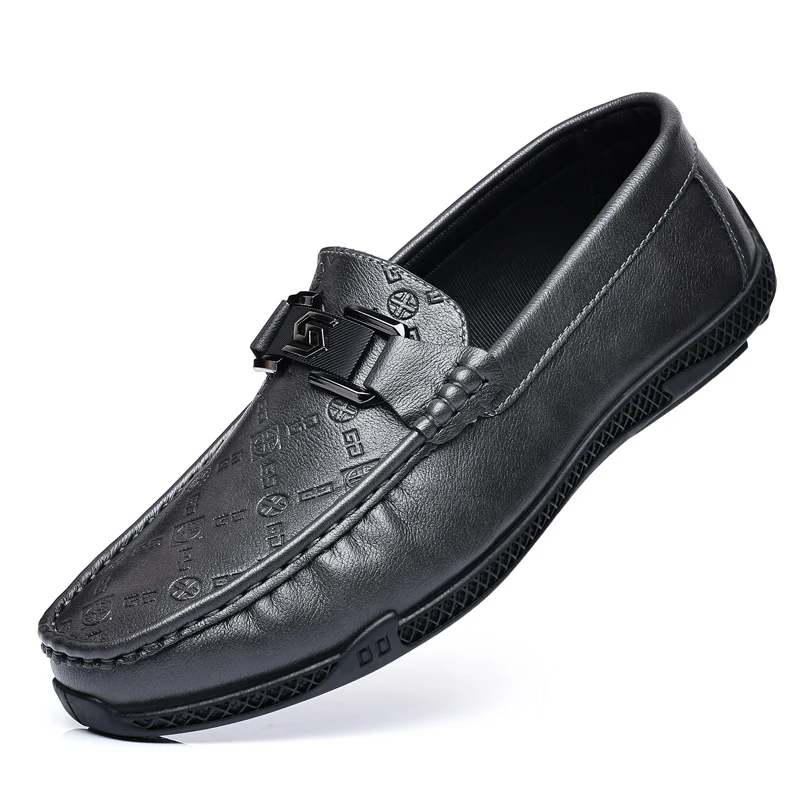 Men's Casual Shoes with New British Style Checkered Design Flat Anti Slip Cover They Are Suitable for Lazy Men's Shoes Sneakers