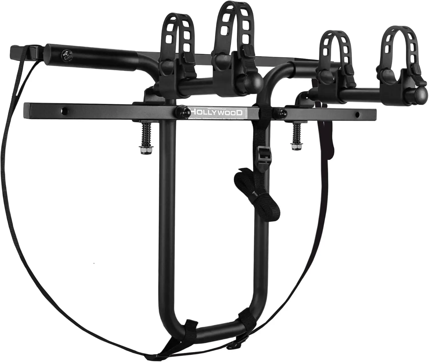 

2-Bike Spare Tire Mount Rack for SUVs & Jeeps - Adjustable, Heavy-Duty Carrier