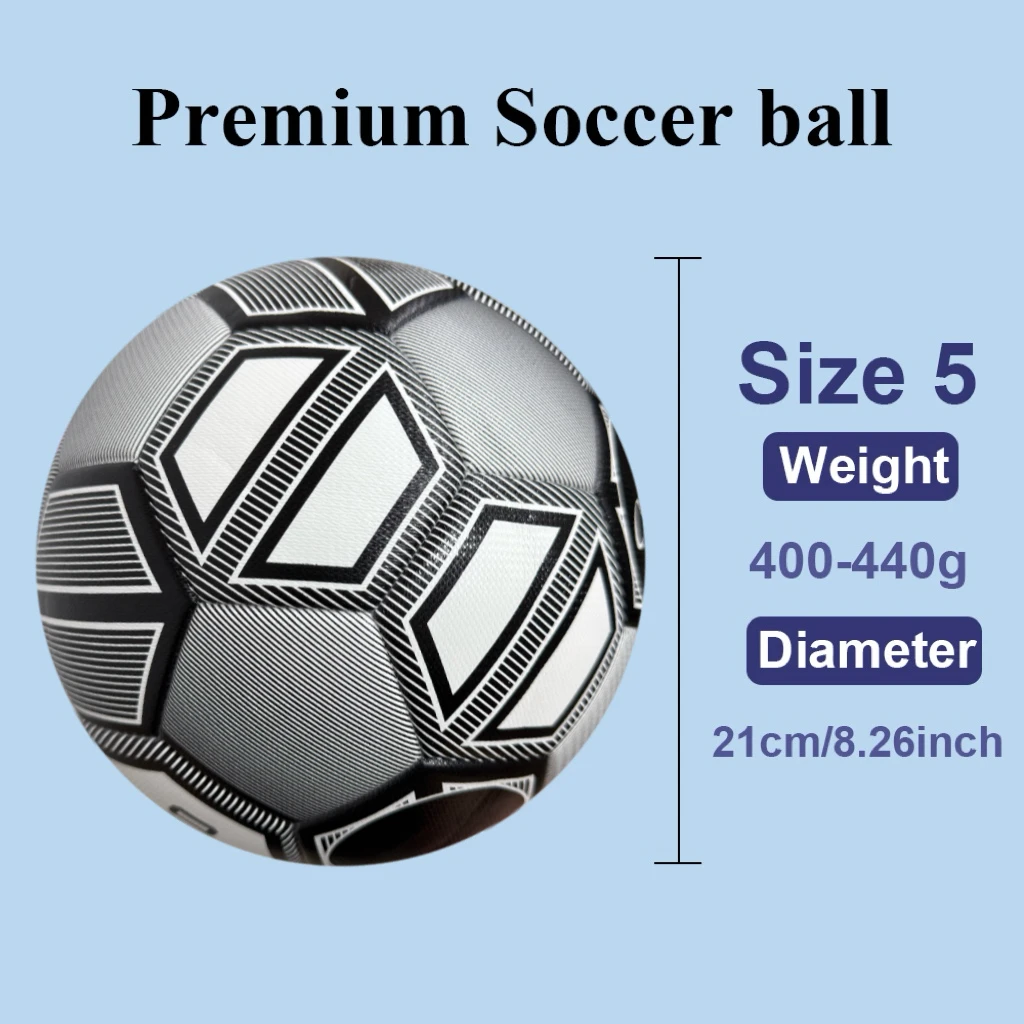 高品質サッカーボール 標準サイズ5 PU素材 シームレス ゴ - Bocce Ball Set のレビューと価格
