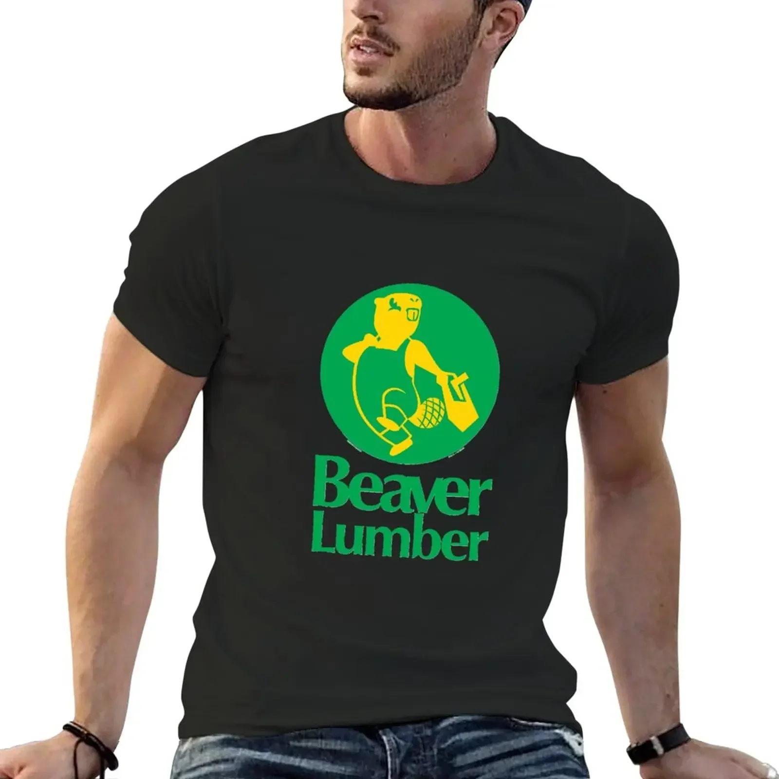 tees graphic t shirts new edition t shirt t shirts for men New Beaver Lumber T-Shirt New Arrival Summer vintage Short Sleeve