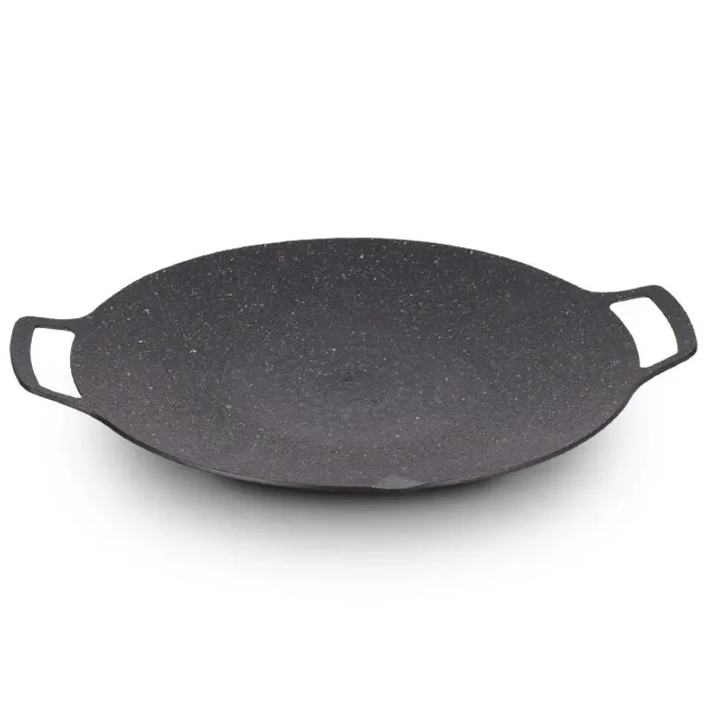 Household Barbecue Pan, Barbecue Pan, Smokeless Non-stick Pan, Multi-functional Point Barbecue Grill, Steak Integrated Pot