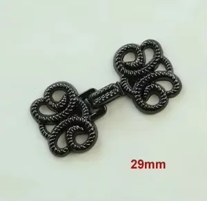 5pcs/lot L:40mm/29mm Good Quality Invisible Button Hook and Eye for Mint coat  Hooks Clothing Garment Accessories(ss-6650)