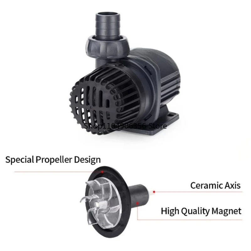 

for 110V-240V DC DCP Series Sine Fish Tank Aquarium Water Pump Mute Fresh Sea Water For Aquarium