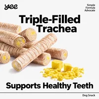 Freeze Dried Duck Egg Yolk Filled Dog Chew Sticks Crunchy Treats for Puppies Small Dogs Training Rewards 3