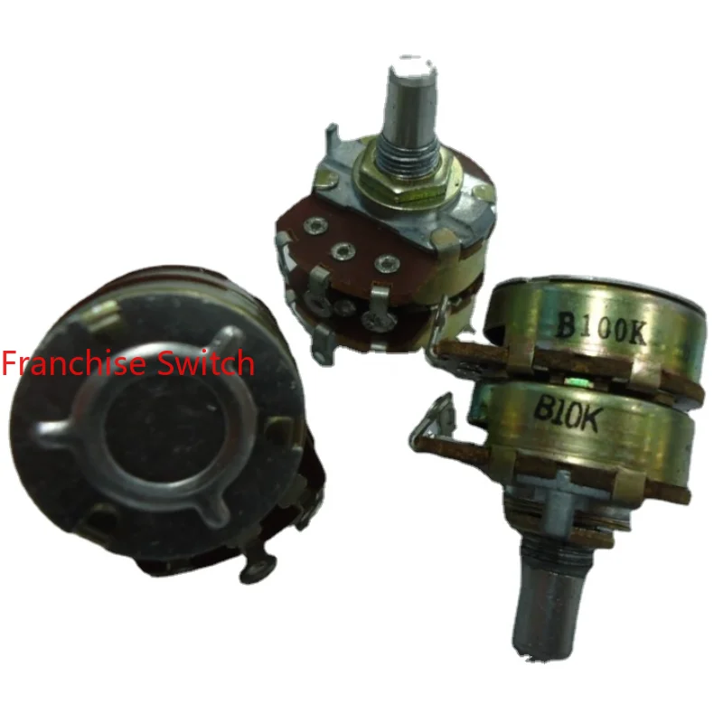 

Imported Electric Guitar Game Potentiometer RV24AF-10 Duplex 10K100K