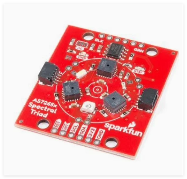 

SEN-15050 Датчик спектроскопии SparkFun Triad — AS7265x