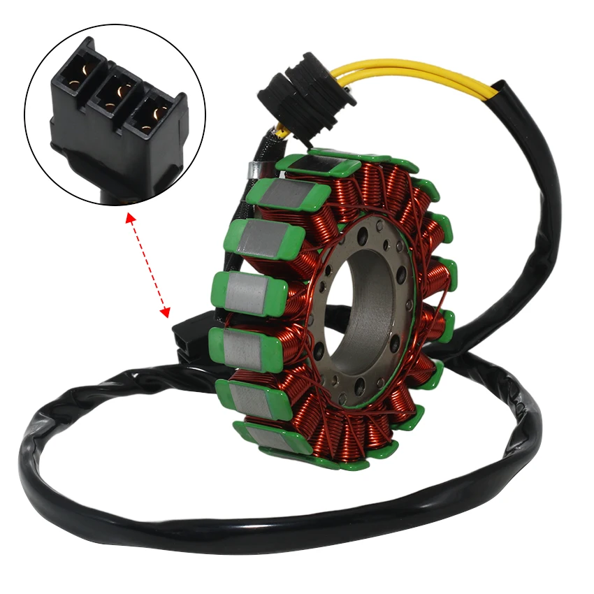 Zündmagnetspule, Stator, OEM 31120-KFK-631, für Honda VTR250 PGMFI, spezielle Verkleidung, Motorrad-Ersatzteil. – Detail 1