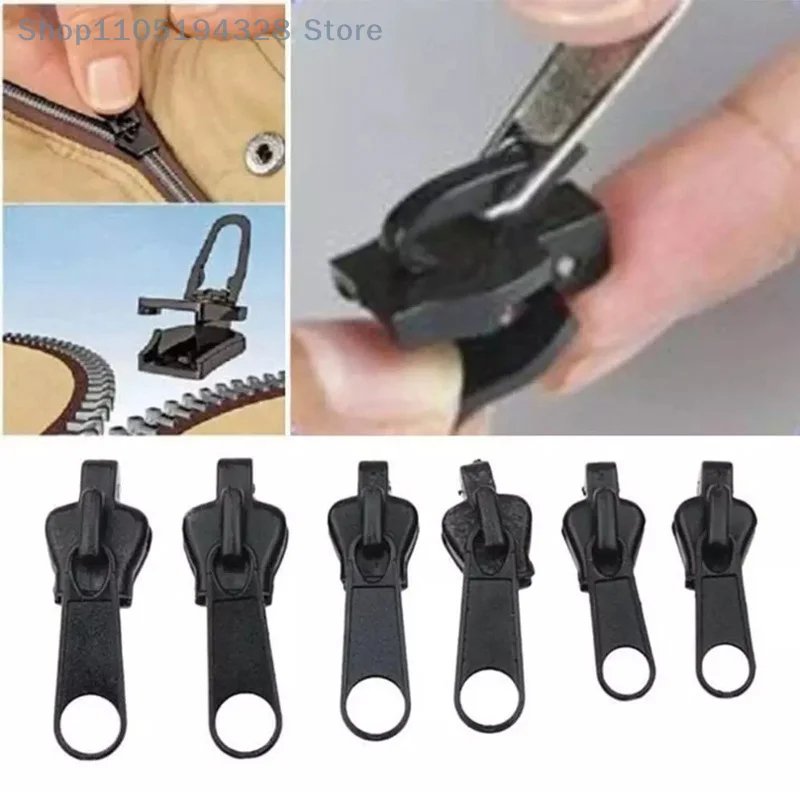 [Hm]6Pcs Zipper Rep… - image