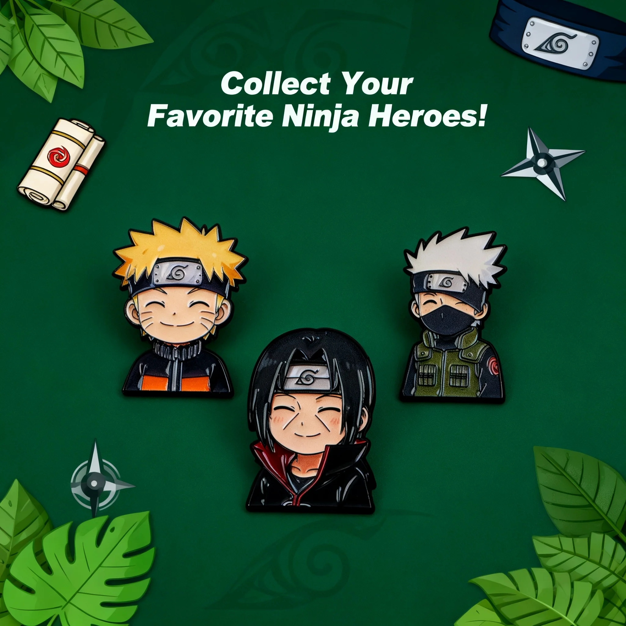 

Cartoon Ninja Brooch Pin Alloy Badge Backpack Clothing Accessory Hot Selling Cross Border