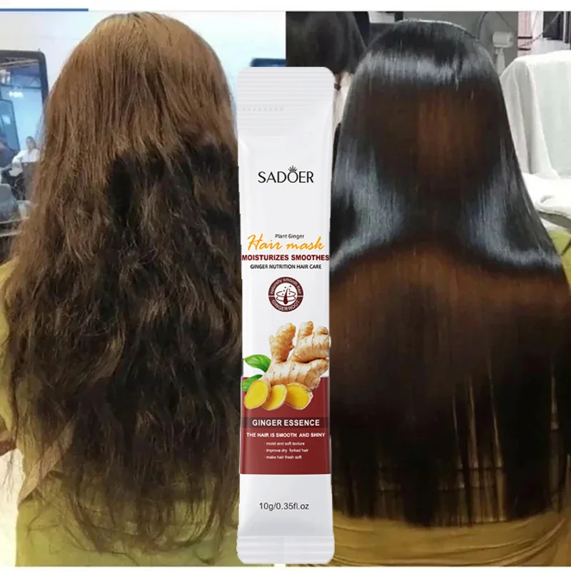 Mascarilla mágica profesional de queratina para el cabello, 5 segundos, reparación Natural de pelos fríos dañados, suave, nutre, alisa, cuidado del cabello suave