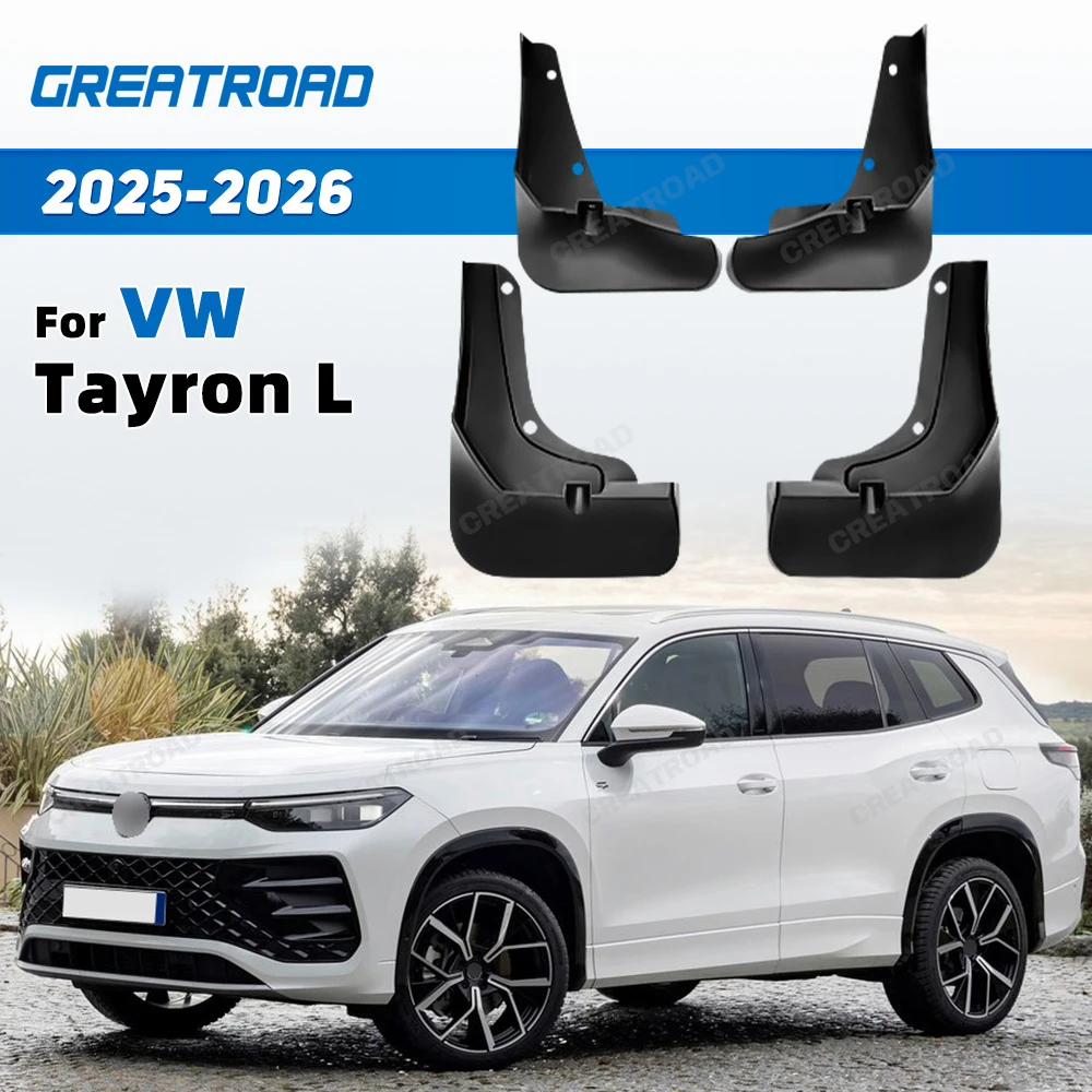 

For VW Volkswagen Tayron L 2025-2026 Fender Mudflaps Splash Guards Mudguards Mud Flaps car Accessories