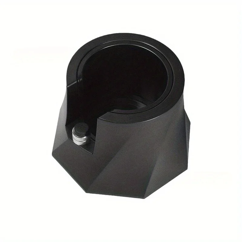 Adjustable Espresso Tamper Holder Spiral Black Powder Pressing Stand with Anti-Slip Base for Coffee Machine Handles Kitchen Tool - view 6