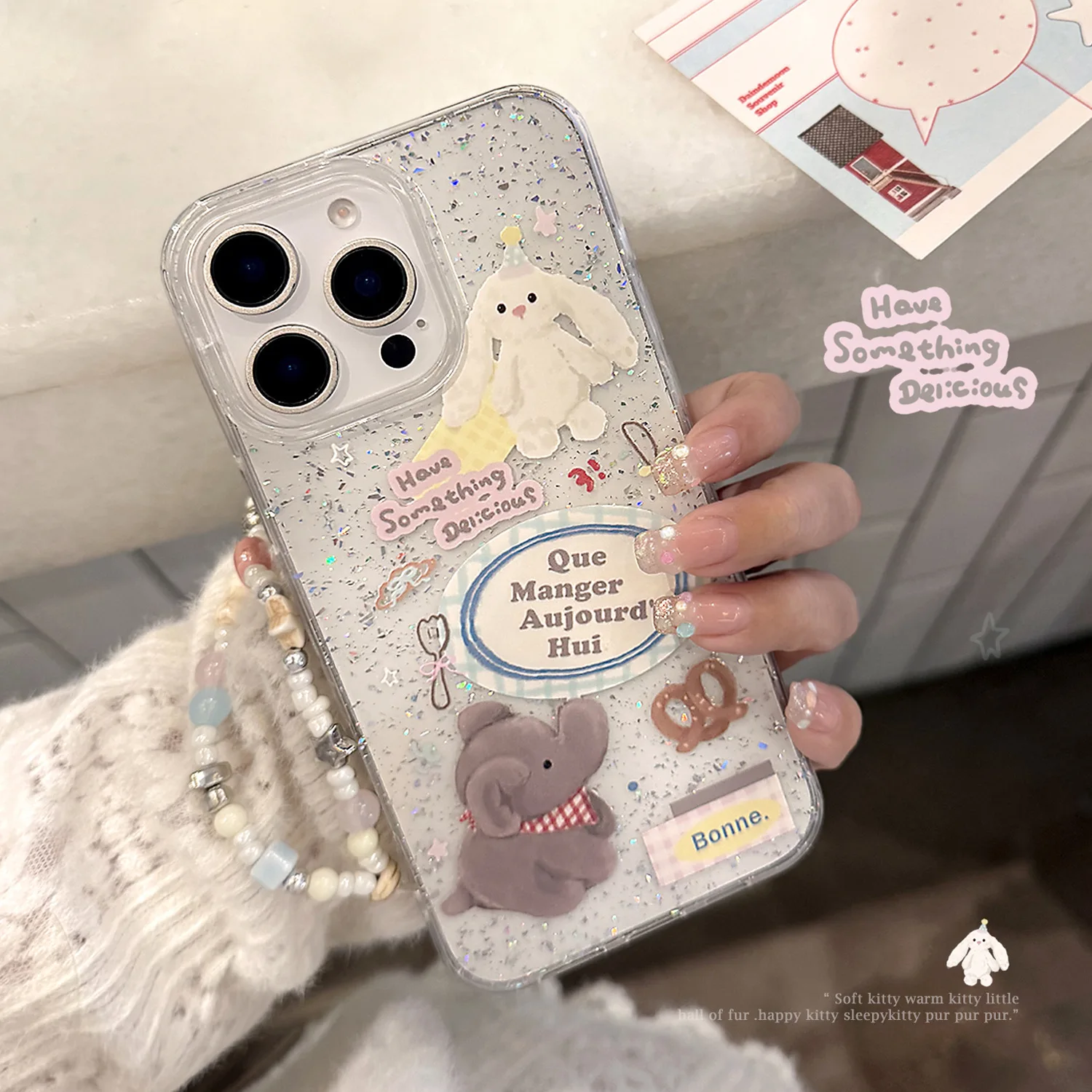 Plush Elephant Rabb…