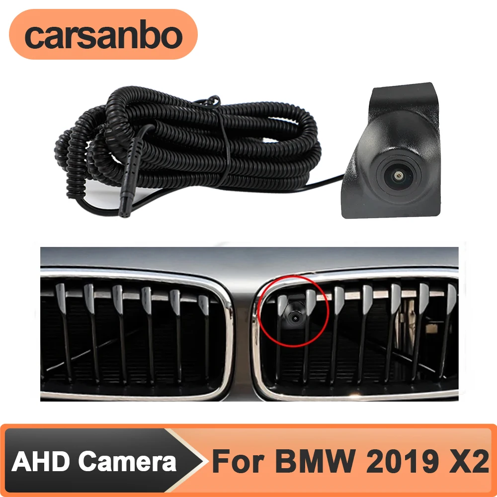 

Carsanbo AHD 1080P Car Front View OEM Camera for BMW 2019 X2 Nigh Vision Fisheye 150° Lens Waterproof Parking Monitoring System